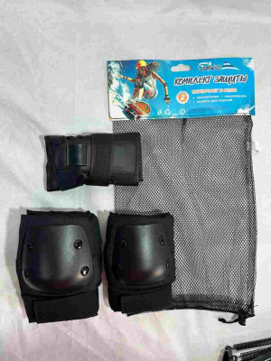 Комплект защиты, цвет черный, р-р M