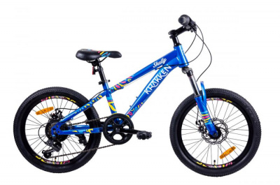 20" Велосипед KRAKKEN Skully MD-brake, 6-speed (синий) Беларусь