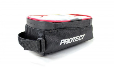 Велосумка на раму PROTECT 19×9×10см, чёрный, Россия