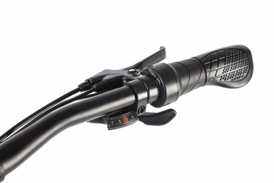 29" Электровелосипед Eltreco Ultra MAX (серо-зелёный) 2507