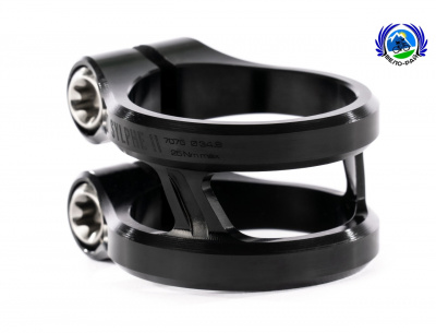 Зажим Ethic sylphe double clamp V2 ø-31,8мм. чёрный