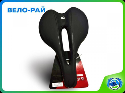 Седло Xinda для горного/городского велосипеда XD-826-01 W/CARD