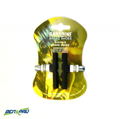 Колодки BARADINE 947V-B V-brake резьба, L-60мм