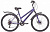 26" Велосипед RUSH HOUR LADY 505 DISC ST 6-speed, рама-17" (фиолетовый)