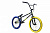 20" Велосипед STARK Madness BMX-1 '25 (графит матовый/ желтый/ синий)