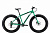 27,5" Велосипед STARK '24 Fat 27.3HD 8-speed, рама AL-20" (зелёный/ чёрный/ белый) Россия