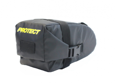Сумка под седло PROTECT 19,5×10,5×10,5 см, черная, Россия. NEW