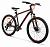 26" Велосипед AIST Rocky 1.0 Disc 21-speed, рама AL-16" (чёрно-красный) Беларусь