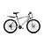 26" Велосипед STARK Respect 26.1D '21, AL рама-18", Microshift (серый / чёрный)