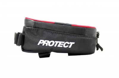 Велосумка на раму PROTECT 19×9×10см, чёрный, Россия