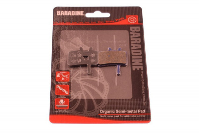 Колодки дискового тормозна Baradine модель: DS-11+SP-11 (Avid)