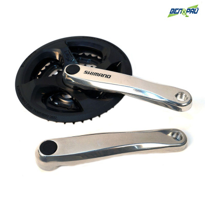 Комплект спортивных шатунов "Shimano" (42х34х24 зубъев) AL