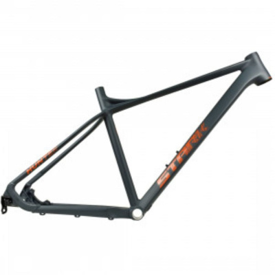 Рама STARK Hunter 27.3HD '25, размер M/17.5" антрацит матовый/оранжевый металлик
