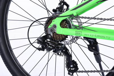 26" Велосипед WIND MATRIX 7-speed, AL рама 15". (зелёный)