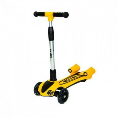 Самокат трёхколёсный Scooter SK-035 оранжевый