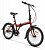 20" Велосипед AIST Compact 2.0 складной, 3-speed (планетарка) вишнёвый.