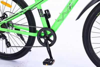 26" Велосипед WIND MATRIX 7-speed, AL рама 15". (зелёный)
