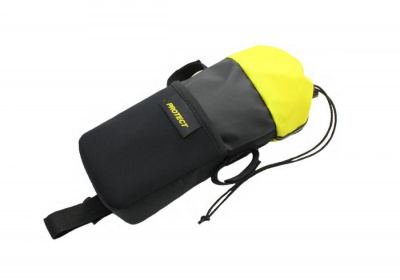 Сумка на руль PROTECT 28х19х7 см, серия Bikepaking, черная, Россия