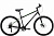 26" Велосипед STARK '22 Respect 26.1D 7-speed Microshift, рама-16" (чёрный/зелёный) Россия