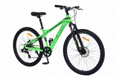 26" Велосипед WIND MATRIX 7-speed, AL рама 15". (зелёный)