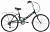 26" Велосипед RUSH HOUR START-150 ST 6-скоростей, V-brake, складная рама-16" (чёрный)