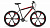 26" Велосипед Black One Onix D FW 21-speed, рама 18" (серый / чёрный / красный) Россия