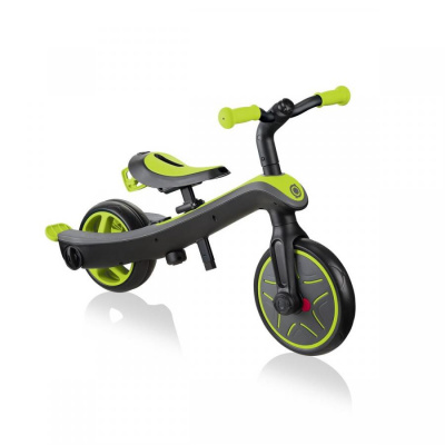 Велосипед-беговел Globber Explorer Trike (2в1) зелёный 630-106