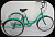 26" Трёхколёсный велосипед ROLIZ 26-607, 7 speed (зелёный)