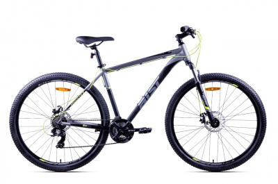29" Велосипед AIST Rocky 1.0 Disc 21-speed, рама AL-21,5" (серо-чёрный) Беларусь