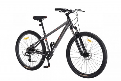 27,5" Велосипед WIND ULTRA, 8-скоростей, рама AL-14,5" (серый)