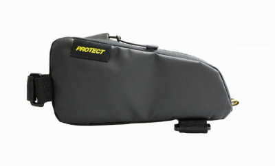 Велосумка на раму PROTECT 21×10×5 см, серия Bikepacking, черная, Россия