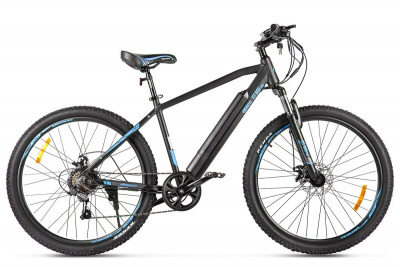 27,5" Электровелосипед Eltreco XT600 Pro (чёрно-синий) 2665