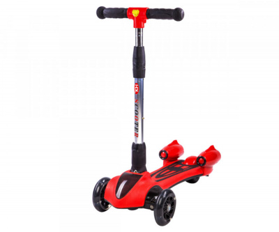 Самокат трёхколёсный детский Scooter, SK-035 красный