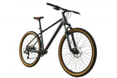 29" Велосипед STARK Hunter 29.1HD '25 8-speed, рама AL-19"/L (антроцит матовый/красный)