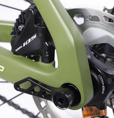 Ось заднего колеса MOTSUV MTB ø-12мм. L-175мм. алюминий