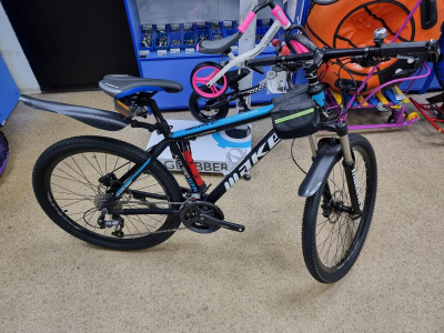 26" Велосипед MAKE GTR гидравлика, 27 speed, рама-18" (чёрный)