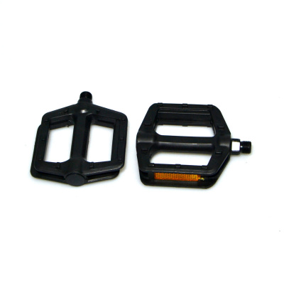 Педаль HENGCHI "BMX/MTB" модель: JD-280. резьба: М 14,29х1,27мм. (9/16"х20tpi) пластик чёрный