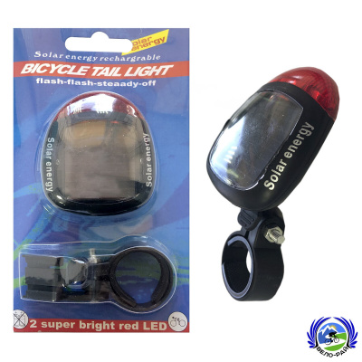 Задний фонарь BICYCLE TAIL LIGHT модель: 909. на солнечных ботареях
