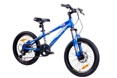 20" Велосипед KRAKKEN Skully MD-brake, 6-speed (синий) Беларусь