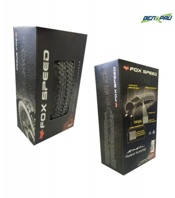 Покрышка кевларовая 26"х2,125 Fox Speed (шип) Индия