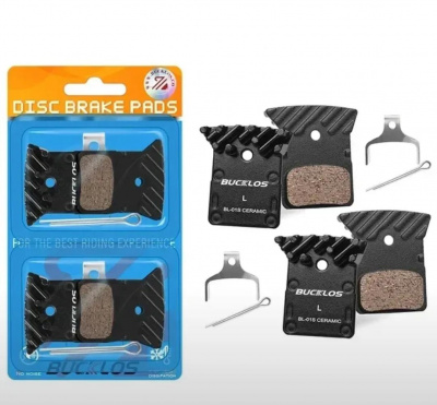 Колодки дискового тормоза BUCKLOS модель BL-01S, керамические, 2 комплекта