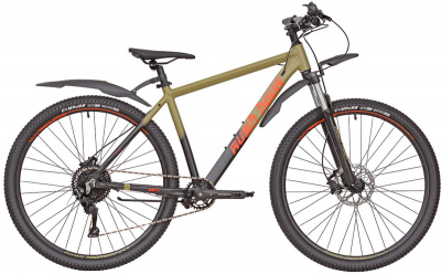 29" Велосипед RASH Hour RX 965 HDISC-гидравлика, 10-speed, AL рама-21" (хаки)