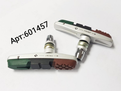Колодки V-brake резьба, L-72мм. "МТВ-955VC" (съёмный картридж)