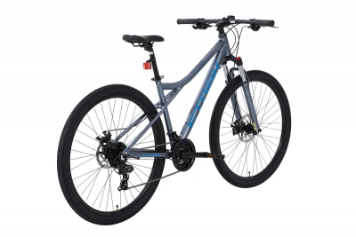 29" Велосипед STARK Slash 29.1D '25, 8-speed, рама L/20" (серебристый металлик/ синий)