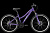 26" Велосипед STARK Luna 26.2D '22, AL рама-18" (фиолетовый / серебристый)