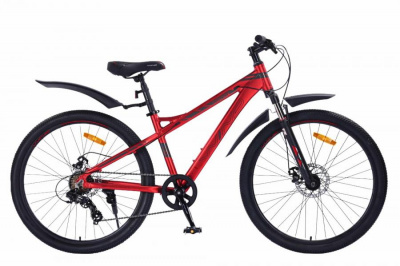 26" Велосипед WIND MATRIX 7-speed, рама AL (красный)