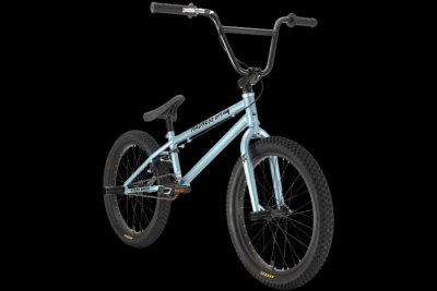 20" Велосипед STARK '21 Madness BMX-4 (голубой / чёрный)