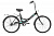 26" Велосипед RUSH HOUR START-140 складной, рама-16" (чёрный) 280_562