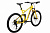 27,5" Велосипед STARK '24 Tactic FS LT 27.5 HD 10-speed, рама AL18 (желтый матовый/фиолетовый)