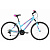 26" Велосипед Black One Alta V, 21 speed, рама 14,5" (голубой/ розовый/ фиолетовый)